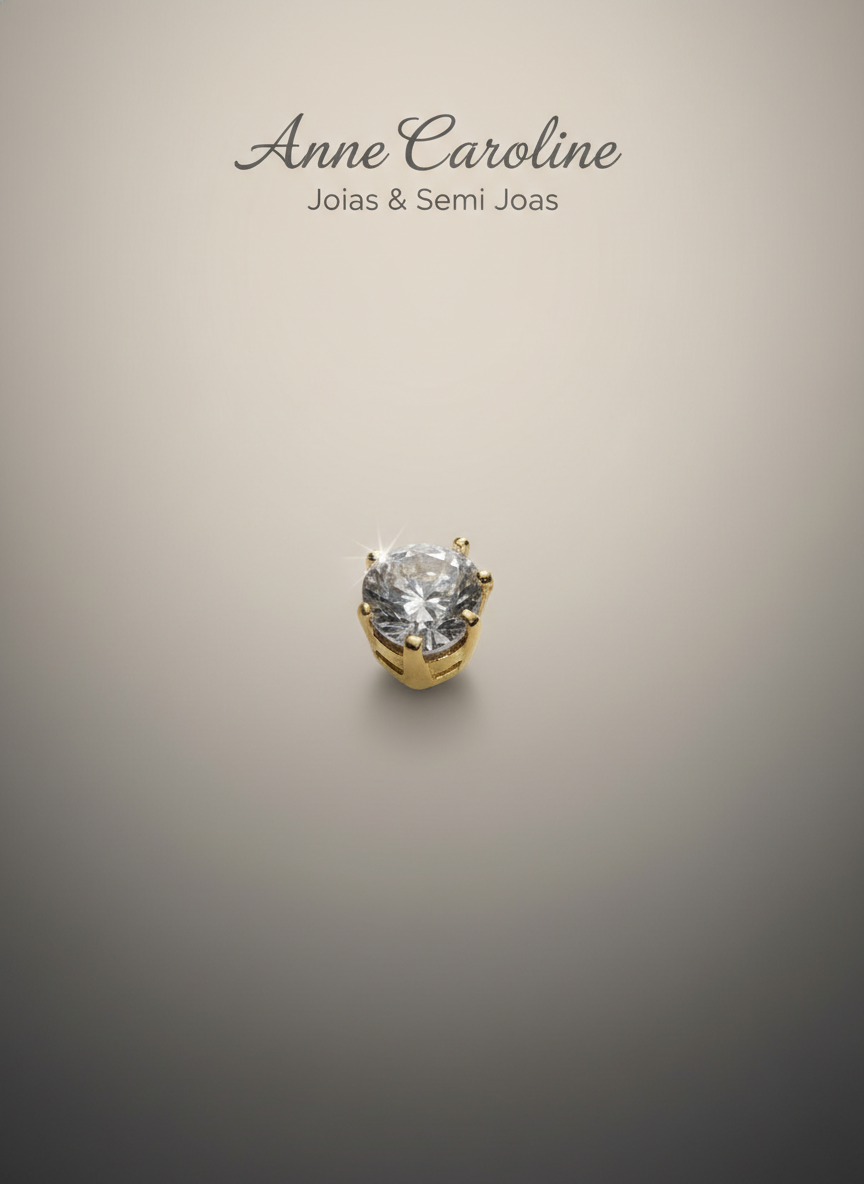 Trio de Brincos Coração Cravejado – Banhado a Ouro 18k - Imagem 3