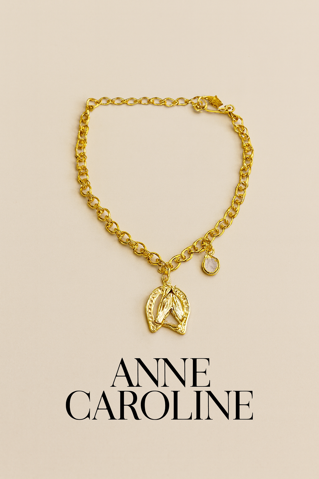 🐎 Pulseira 18k com Pingente de Cavalo