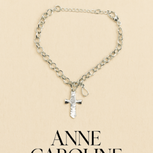 ✝️ Pulseira Prata 925 com Pingente de Cruz e Zircônias Transparentes