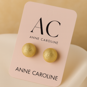 Brinco de Esfera em Ouro 18k